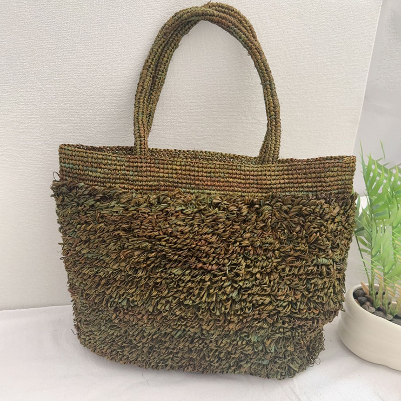 Raffia Hand-crocheted Shoulder - Crochet Bag Raffia recension och pris
