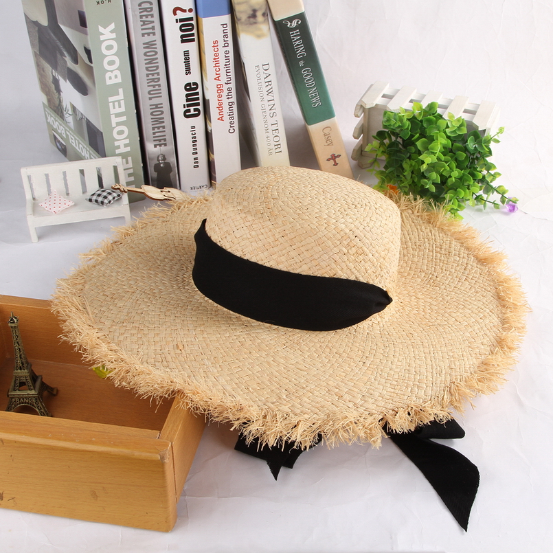 GEMVIE Handmade Weave Raffia S - Hat Floppy Wide recension och pris