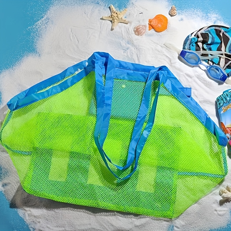 1pc Large Mesh Beach Tote Bag  - Tote Bag Beach recension och pris