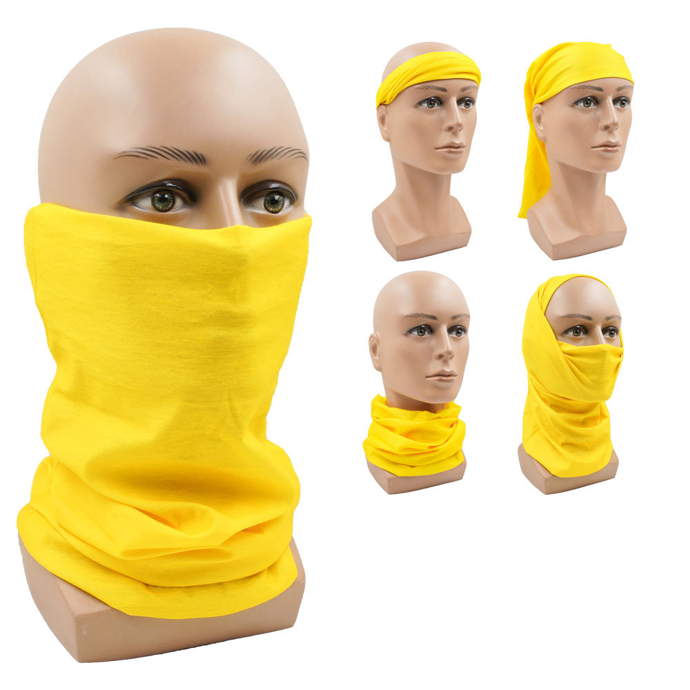 Yellow Multifunction Cycling N - Headband Summer Knit recension och pris
