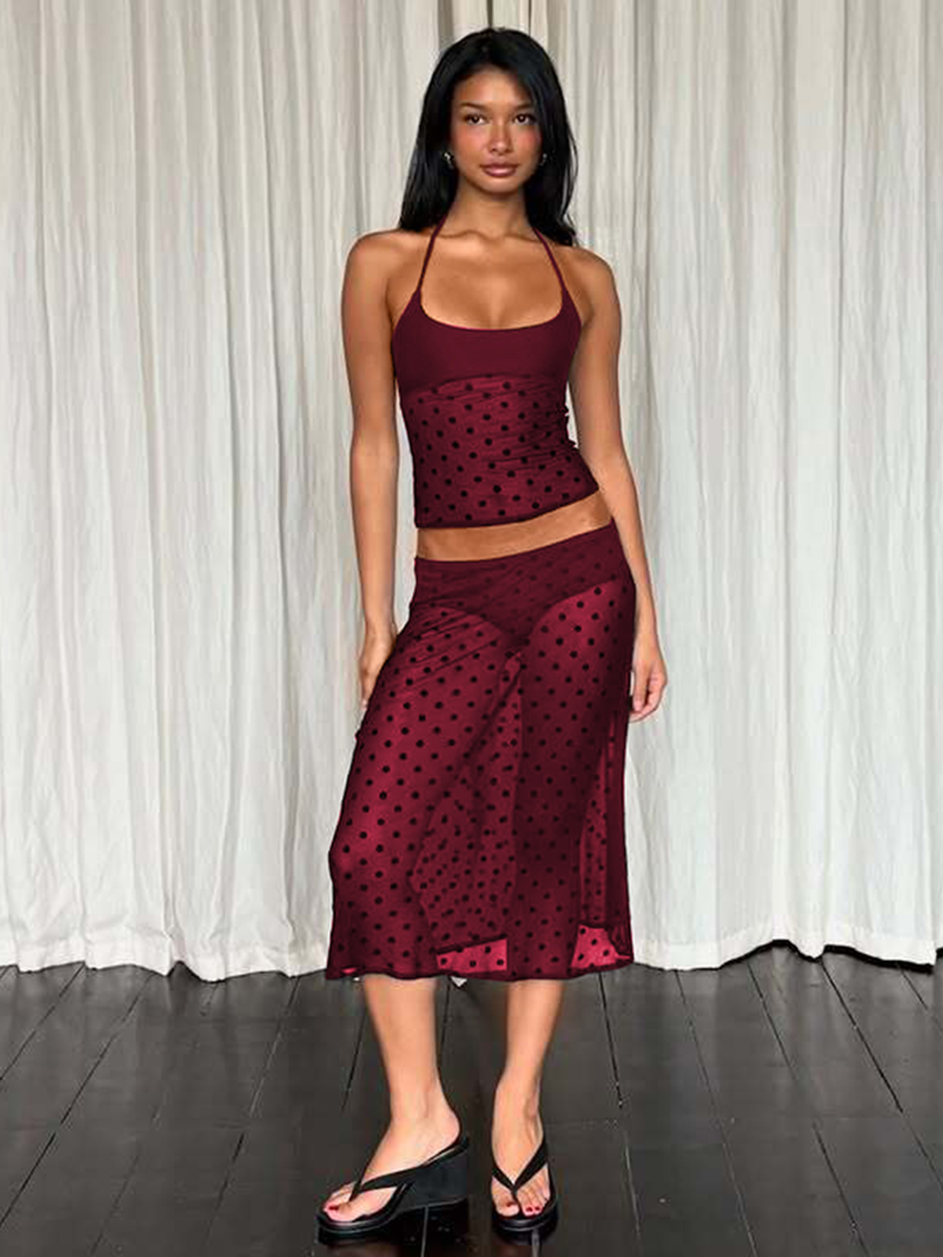 Hugcitar Fashion 2 Pcs Sets Po - Crop Top Crochet recension och pris