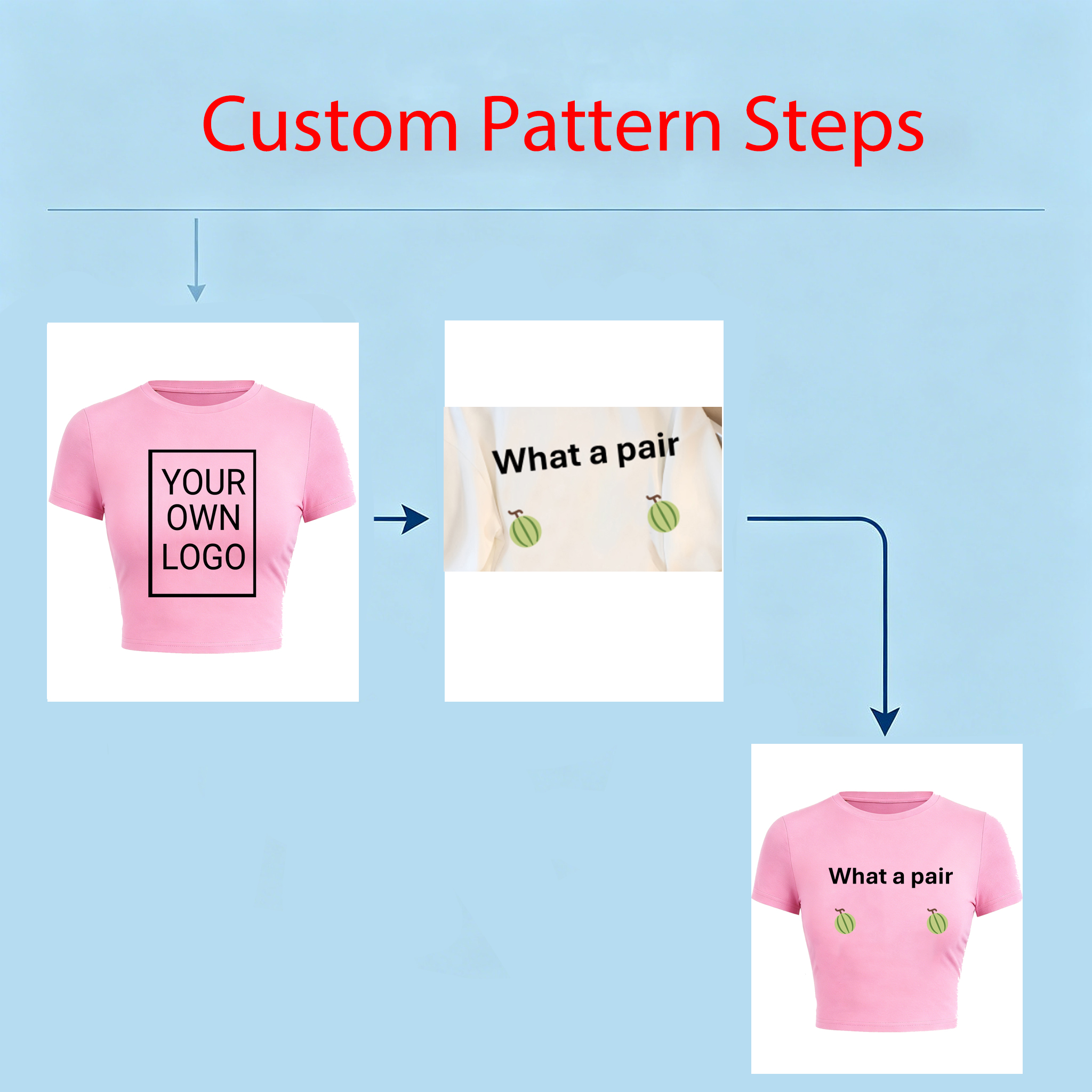 Customized Logo Pattern Womens - Crop Top Crochet recension och pris