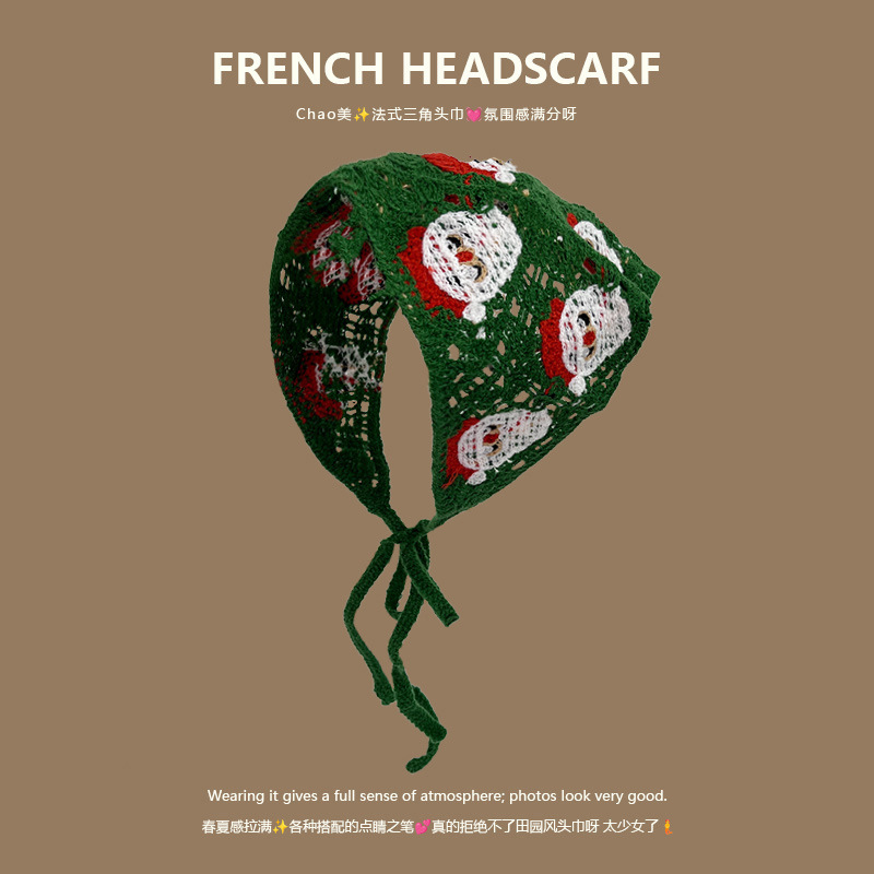 Knit Triangle Headband French  - Headband Summer Knit recension och pris