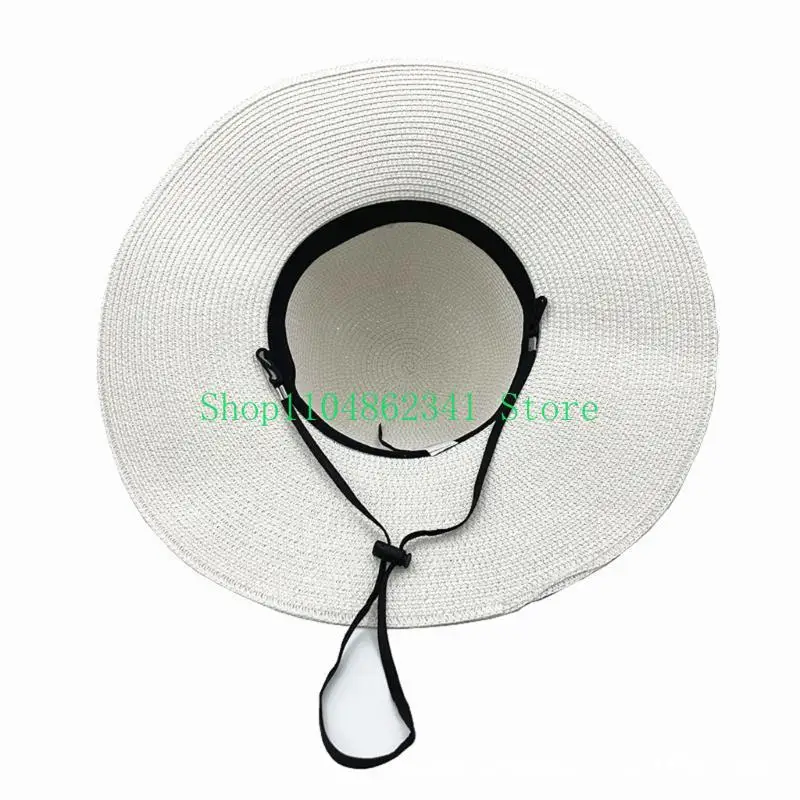 652F Elegant Floppy Straw Hat  - Hat Floppy Wide recension och pris